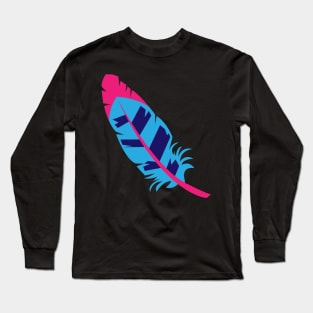 A feather flew into the sky Long Sleeve T-Shirt